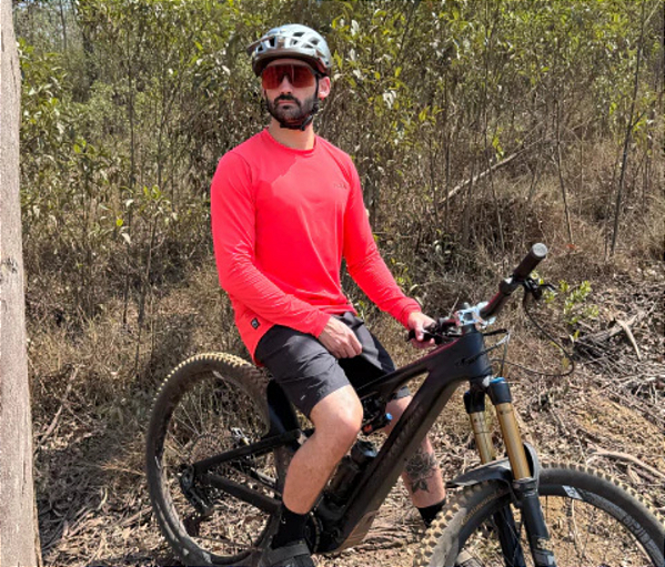 Camisa MTB PRO Laranja Masculina Huka Edição Limitada  - M