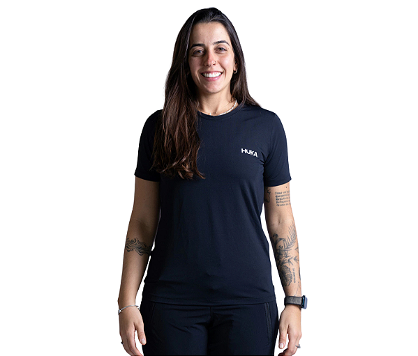 Camisa MTB PRO Preta Feminina Huka - P