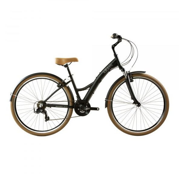 BICICLETA URBAN VB 15 21V PTO FOSCO SEMI NOVA