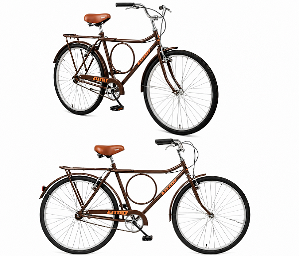 Bicicleta Retrô Mobele Barra Circular Aro 700 Vintage Urbana