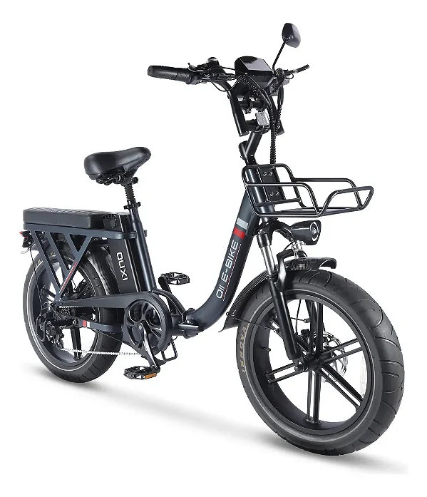 Bicicleta Elétrica Panda Q11 1000W | Bateria de Lítio 48V 15Ah