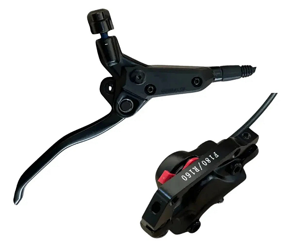 Freio Hidraulico com sensor de freio Logan Traseiro Para V8, Q8, Inow
