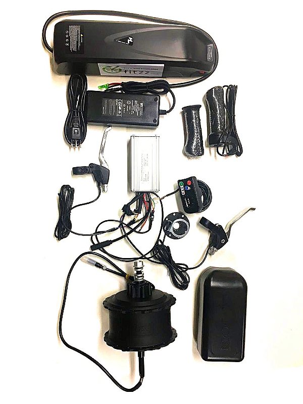 Kit Conversão Elétrica Para Fat Bike