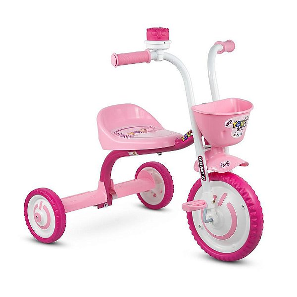 TRICICLO INFANTIL NATHOR ROSA/AZUL