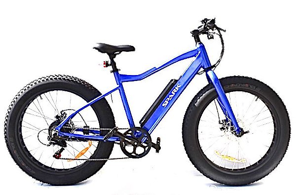 Fat bike Elétrica Spark Rhino seminova