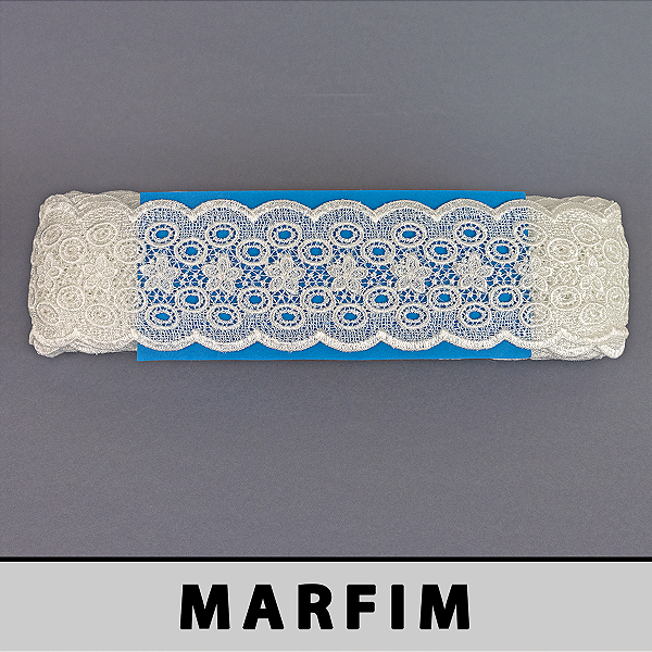 Renda Guipir Marfim LA-125561/M (7,5cm - 13,70m)