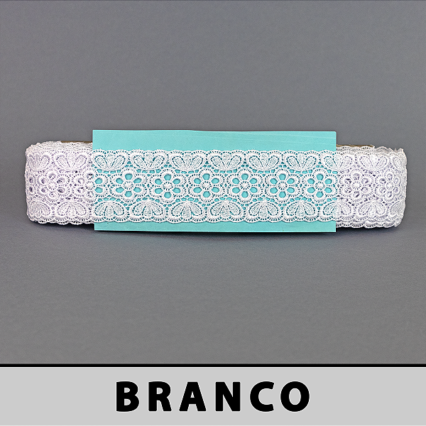 Renda Guipir Branca LA-321464 (5,5cm - 13,70m)
