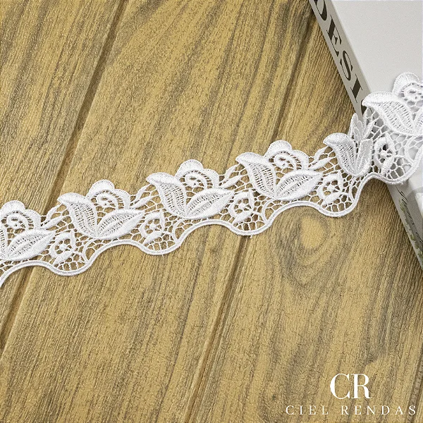 Renda Guipir Branca CH-2742 (5,0cm - 13,70m)