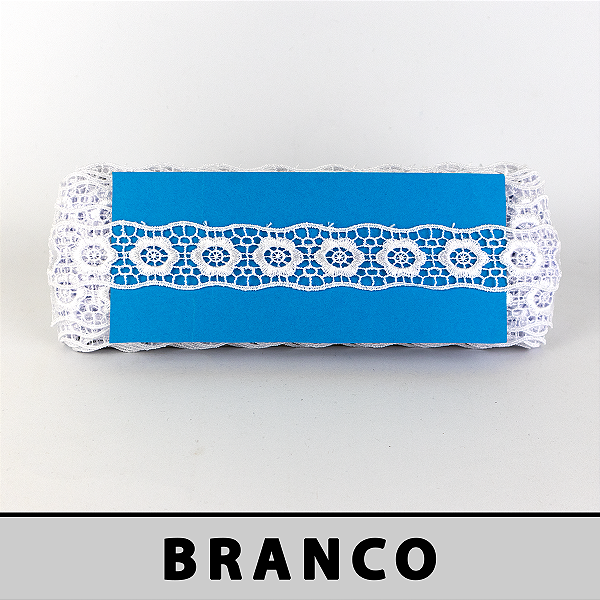 Renda Guipir Branca CH-3467 (3,0cm - 13,70m)