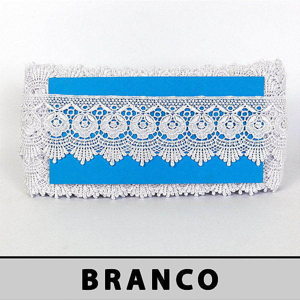 Renda Guipir Branca OR-52986/1 (6,5cm - 13,70m)
