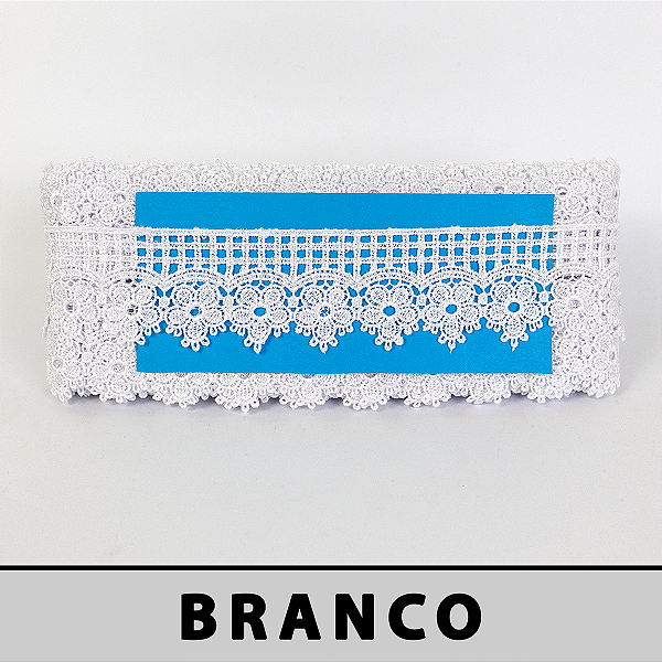 Renda Guipir Branca OR-52793 (5,0cm - 13,70m)