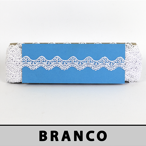 Renda Guipir Branca LA-800688 (3,0cm - 13,70m)