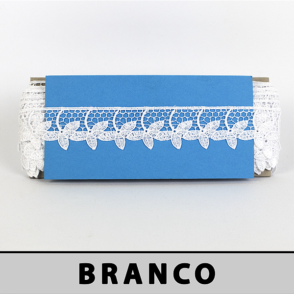 Renda Guipir Branca LA-130138 (4,0cm - 13,70m)