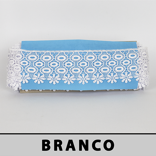 Renda Guipir Branca LA-121131 (7,0cm - 13,70m)