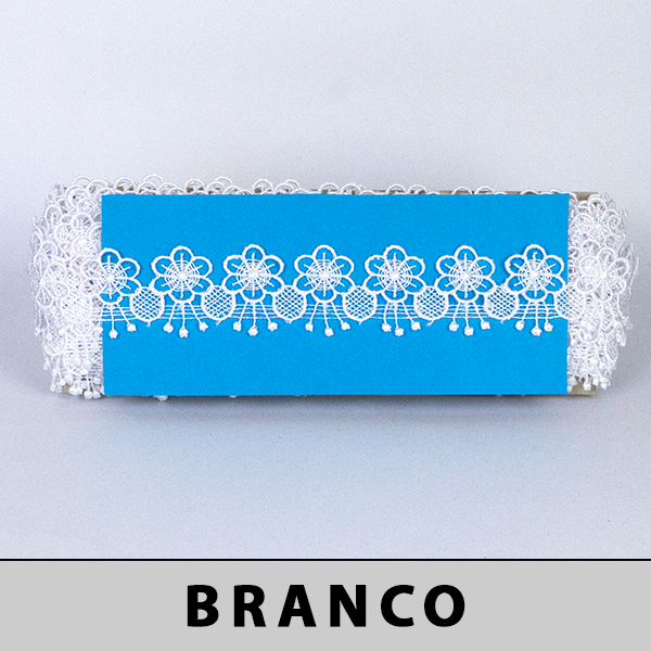 Renda Guipir Branca CH-3323 (3,5cm - 13,70m)