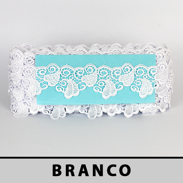 Renda Guipir Branca CH-4012 (5,0cm - 13,70m)