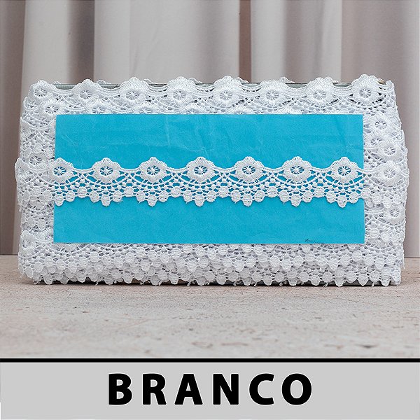 Renda Guipir Branca CH-3993 (3,0cm - 13,70m)
