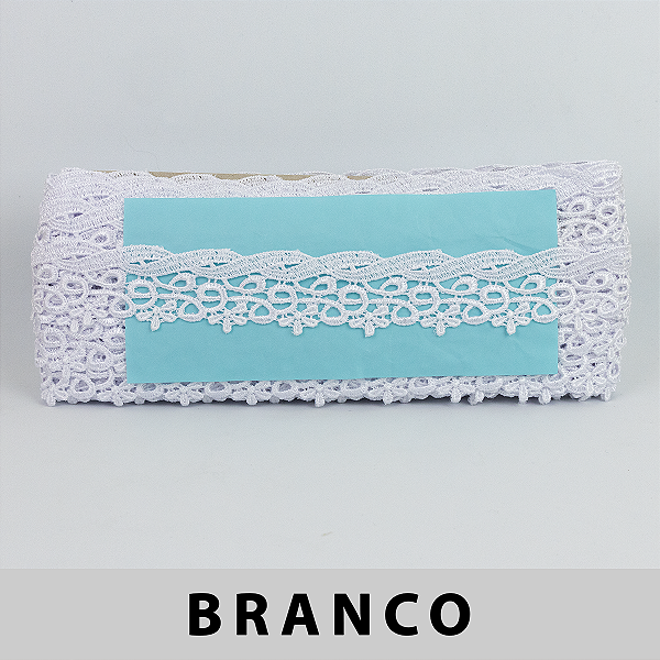 Renda Guipir Branca OR-51039 (3,5cm - 13,70m)