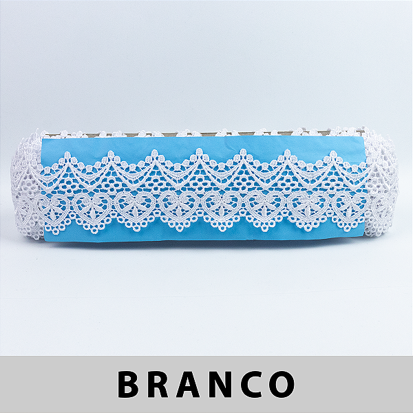 Renda Guipir Branca LA-102237 (6,0cm - 13,70m)
