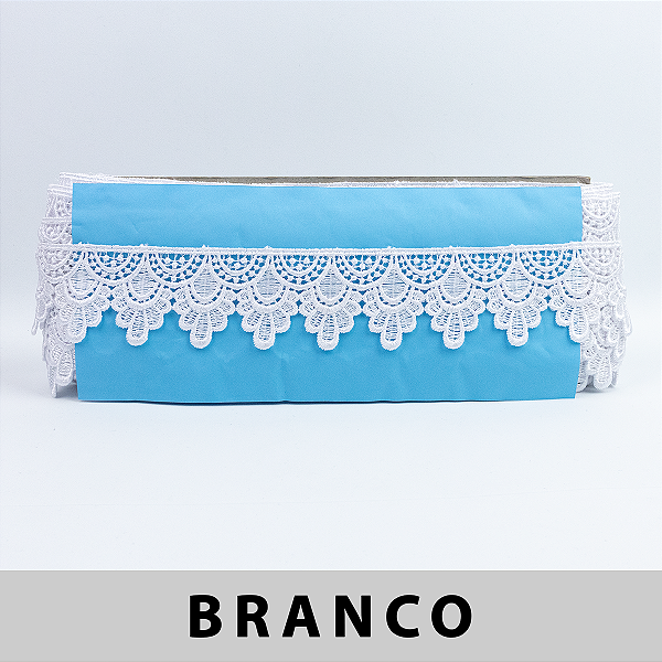 Renda Guipir Branca LA-120904 (4,5cm - 13,70m)