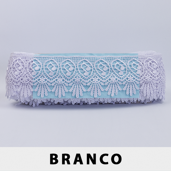 Renda Guipir Branca OR-52485 (7,5cm - 13,70m)