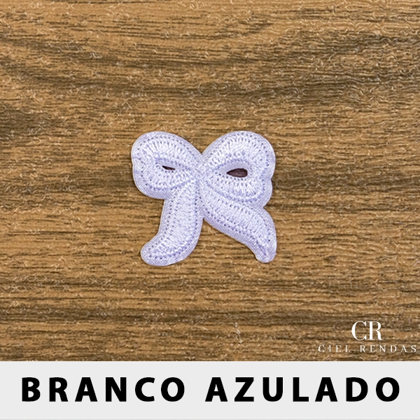 Aplicação Guipir Branco CH-3902 (3,0cm - 3,0cm)(6 peças)