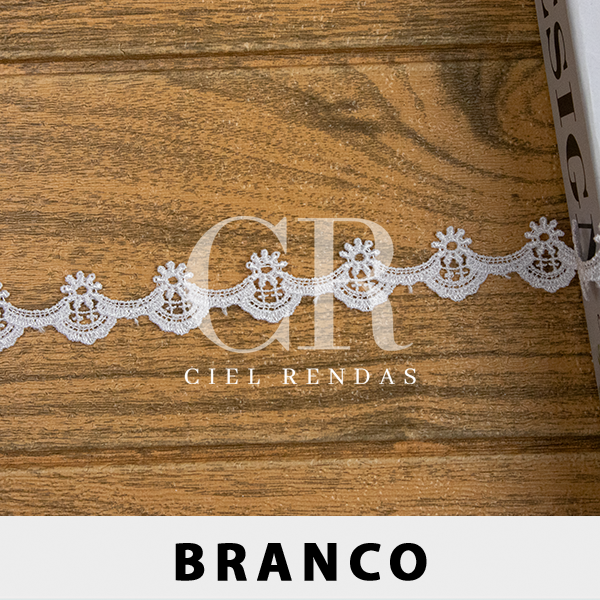 Renda Guipir Branca CH-3940 (2,0cm - 13,70m)