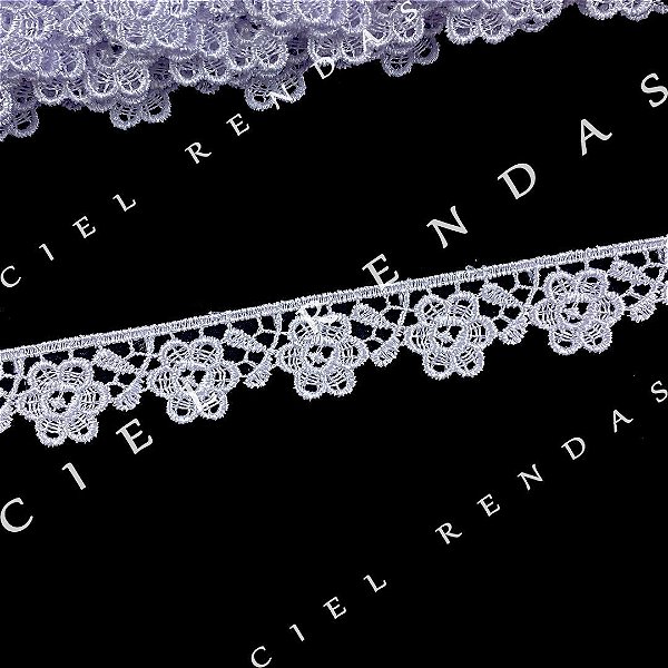 Renda Guipir Branca LA-320556 (2,5cm - 13,70m)