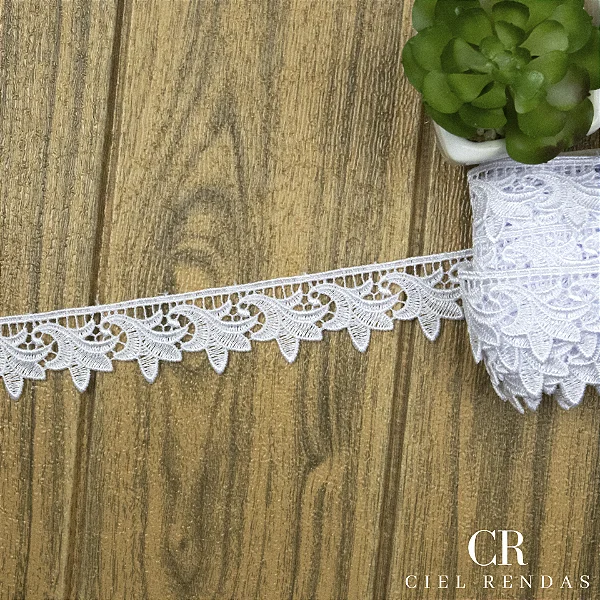 Renda Guipir Branca CH-1181 (3,0cm - 13,70m)