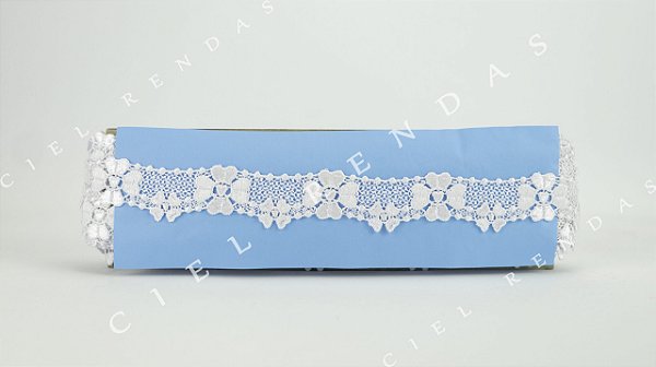 Renda Guipir Branca LA-321391 (3,5cm - 13,70m)