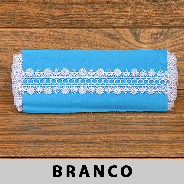 Renda Guipir Branca LA-602485 (4,5cm - 13,70m)