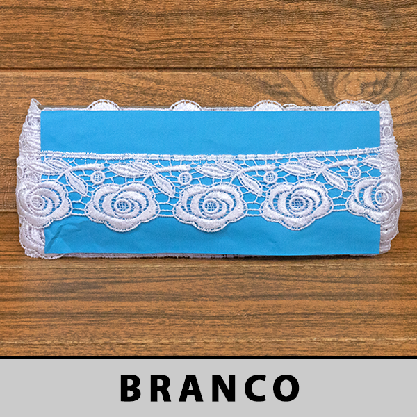 Renda Guipir Branca LA-121467 (5,5cm - 13,7m)