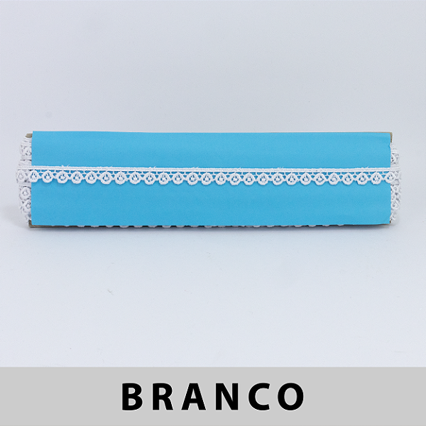 Renda Guipir Branca LA-121764 (1,0cm - 13,70m)