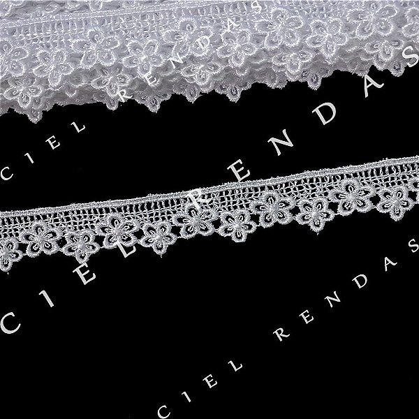 Renda Guipir Branca OR-52232 (2,0cm - 13,70m)