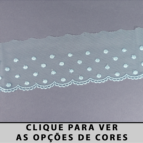 Tule Bordado CH-3238 (9,0cm - 13,70m)