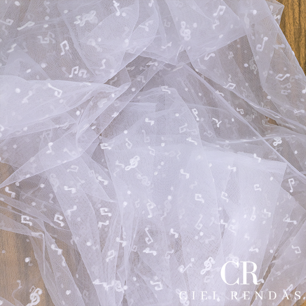 Poá Notas Musicais CH-3421