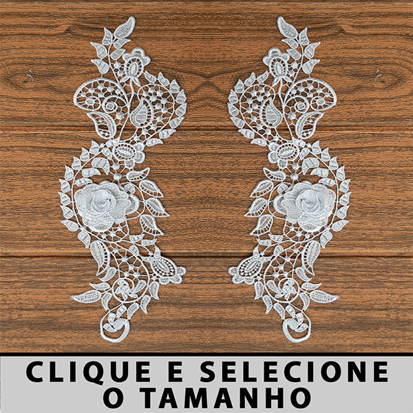 Aplicação Guipir 3D CH-2204 (3 pares)