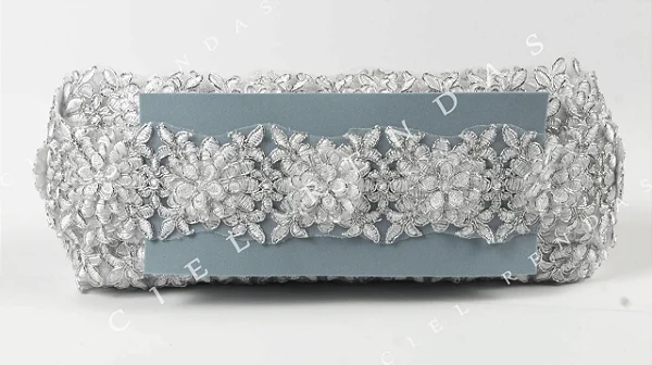 Tule Bordado CH-1452/D (5,5cm - 9,0m)