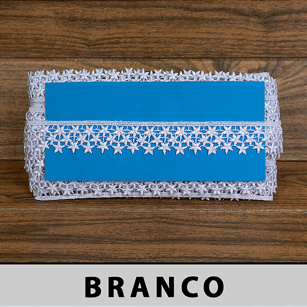 Renda Guipir Branca LA-128092 (3,0cm - 13,70m)