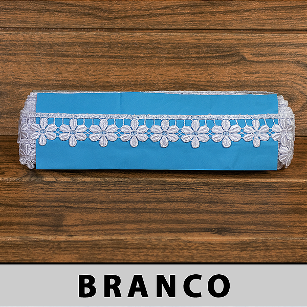 Renda Guipir Branca LA-800219 (3,0cm - 13,70m)