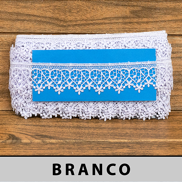 Renda Guipir Branca LA-321785 (4,5cm - 13,70m)