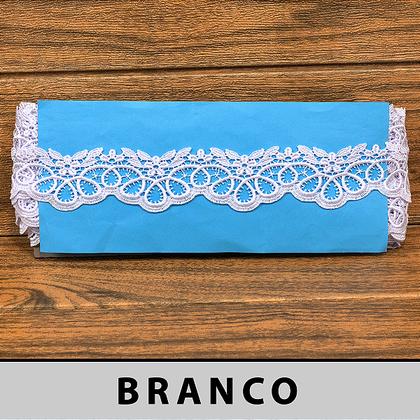 Renda Guipir Branca LA-102979 (4,0cm - 13,70m)