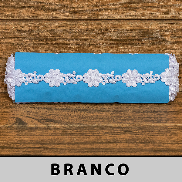 Renda Guipir Branca LA-126489 (3,0cm - 13,70m)