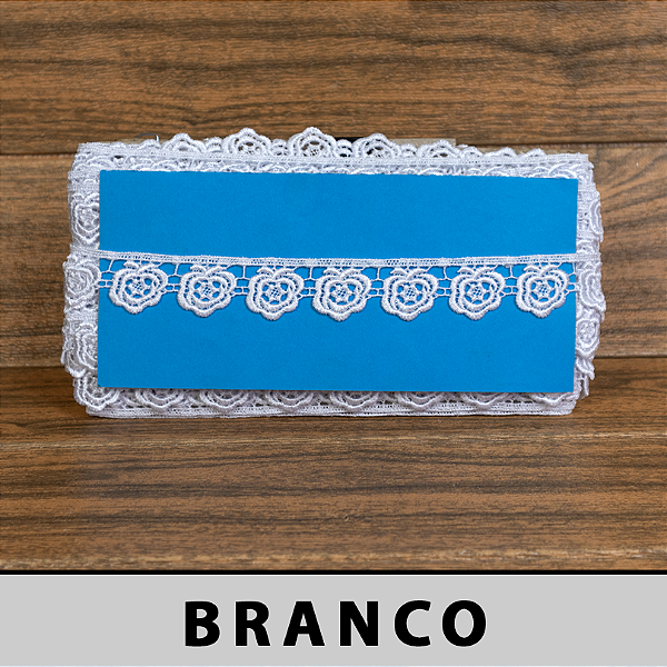 Renda Guipir Branca LA-800222 (2,5cm - 13,70m)