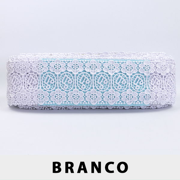 Renda Guipir Branca OR-52513 (7,5cm - 13,70m)