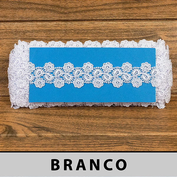 Renda Guipir Branca CH-4366 (4,0cm - 13,70m)