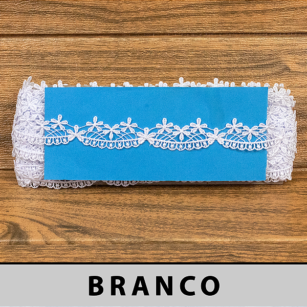 Renda Guipir Branca CH-4348 (2,5cm - 13,70m)