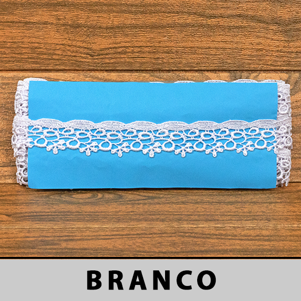 Renda Guipir Branca LA-320679 (3,5cm - 13,70m)