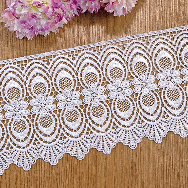 Renda Guipir Branca LA-801329 (12,0cm - 13,70m)