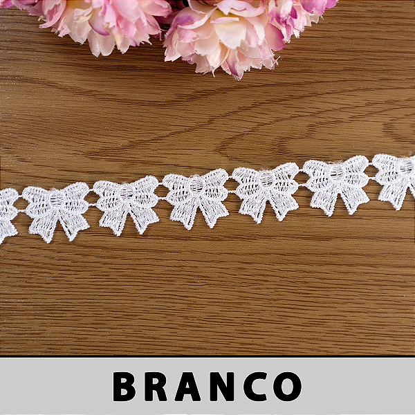 Renda Guipir Branca CH-4565 (2,5cm - 13,70m)